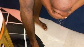 BBC creampie squirting cunt