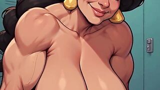 Large Muscle Toon Lactating Matures