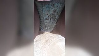 Step sister showing her chubby cunt to her step brother on clip call