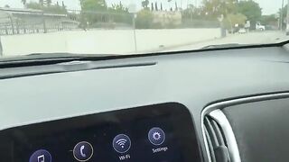 Black Car Ride Home with Stranger