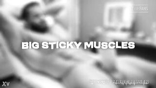 Sticky Muscle Chaps Day 95 Preview, AI-Generated Muscle Boyz, Large Cocks, Large Cum Loads