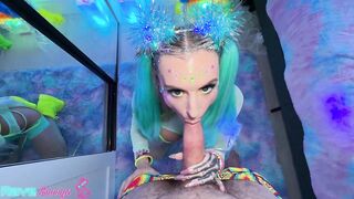 Sandy Love Takes Brick Danger's Load As Creampie After Wild Rave Screw!