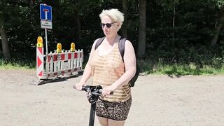 Frivolous on the Road with the Scooter