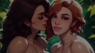 The 1st Smack of Pleasing Vagina - Lesbo Rencounter