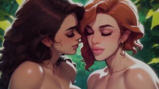 The 1st Smack of Pleasing Vagina - Lesbo Rencounter