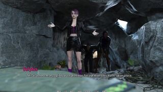 Taboo University - Ebony College Beauty Drags Me Into a Cave and Gives Me a Very Sloppy Blow job