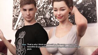 My Bimbo Fantasy - Hawt Stepmom Shows Me Her Flawless Fake Melons During the time that I Work