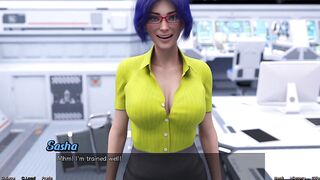 Stranded in Space - Blue Haired Large Titties mother I'd like to fuck Wishes to Talk