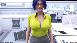 Stranded in Space - Blue Haired Large Titties mother I'd like to fuck Wishes to Talk