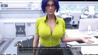 Stranded in Space - Blue Haired Large Titties mother I'd like to fuck Wishes to Talk