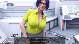 Stranded in Space - Blue Haired Large Titties mother I'd like to fuck Wishes to Talk
