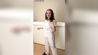 POV Nurse Prostate Exam and Tugjob with Gloves