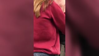 Risky Fellatio - Sucking a Ally's Dick at Work