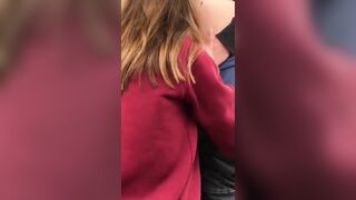 Risky Fellatio - Sucking a Ally's Dick at Work