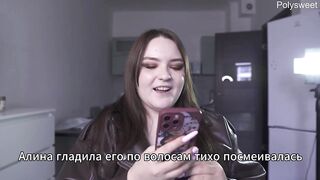 Porn Story - This babe Was Exposed Playing with the Seller Whilst the Customers Were Walking by (russian, Light Femdom, Exposed in Public)