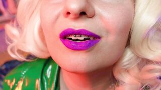 ASMR not fast lipstick tease