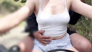 DiDi customer notices I'm not wearing a brassiere and puts his hand in my underclothes