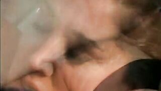 Randy shlong sucking chick is creamed and takes a penis in the vagina on tennis court