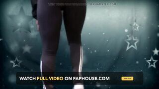 See me doing ravishing exercises and clean my sport kneeckers