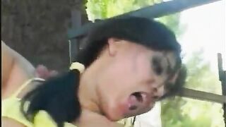 Cute Honey Sucking a Cock Previous to Getting Screwed Behind a Truck