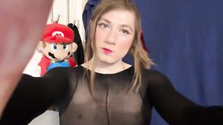 Bouncing My Butt on This Large Weenie