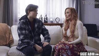 Large titties mother I'd like to fuck screws a fortunate large schlong dude after that babe lost her spouse