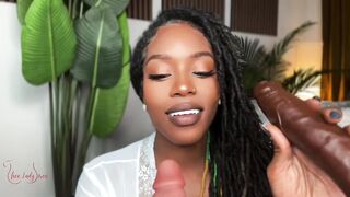 POV Your GF's Mommy Roasts Your Petite Rod and Compares It to Giant BBC