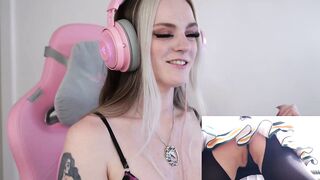 Carly Rae Reacts X 100K Celebration - Public Oral sex and Spunk flow