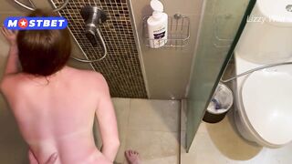 I drilled a stranger stud at shower and get him off in my throat