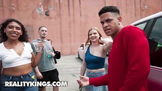 REALITY KINGS - Harlow West, Mike Ox - Parking Lot Pickup