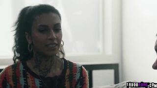 Teen Pair Shares Tattooed Trainer