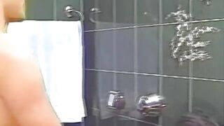 LATIN HOMOSEXUAL GUYS Scene-1_Bushy Latino pair bangs in the shower