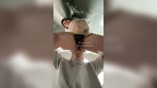 Latino twink anal drilling bubble ass of blond hunk cruising