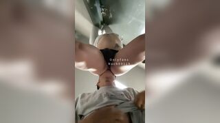 Latino twink anal drilling bubble ass of blond hunk cruising