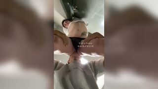 Latino twink anal drilling bubble ass of blond hunk cruising