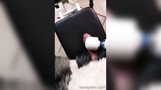 Hyena fursuiter and the magic desire