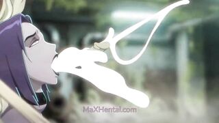 Trapped in a Bawdy Dangerous Abandoned Building PT.1 (Hentai Anime)