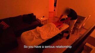 Masseur CHEATS on his CUCKOLD WIFE with a DOXY INFLUENCER
