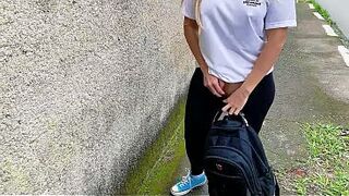 Student had ass slam in the car in front of the school with a married teacher