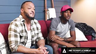 HETEROFLEXIBLE - Wicked Twink Ty Santana Wins Disrobe Wager Then Seduces Str8 Stepdad Dillon Diaz