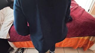 Don't tell my spouse please! This large booty mechanic and I've sex after work