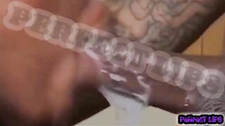 CONSUMMATE LIPS--Making A Mess On The Jock With Sloppy Deepthroating!!!