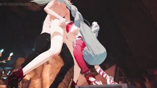 Wuthering Waves - Phrolova Erotic Sex Scene - CG Comics Animations