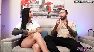 Colombian mother I'd like to fuck La Rola Hawt Interview Ends Banging Brian Evansx - Large Butt