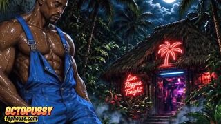 Jealous Wife Had Mad Sex in the Jungle. Wife Publicly Sucks a Large Ebony Wang and Screws