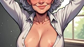 Open Shirts Revealing Breasts