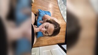 Wife Takes Multiple Facials From Spouse