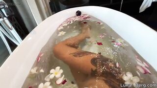 Baths of Blossoms Nude mother I'd like to fuck Masturbates Among Flowers