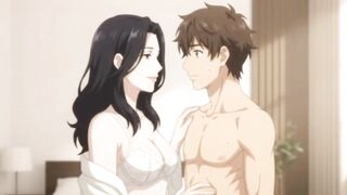Stepmom caught her stepson in her underware and give her live show