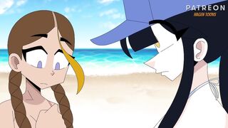 The Naked Beach - Hagen Cartoons